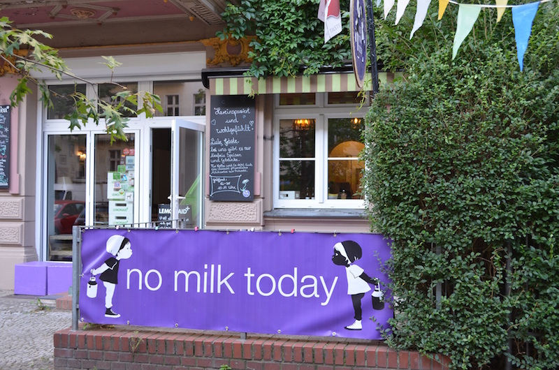 Vegan auf Reisen: No milk today in Berlin