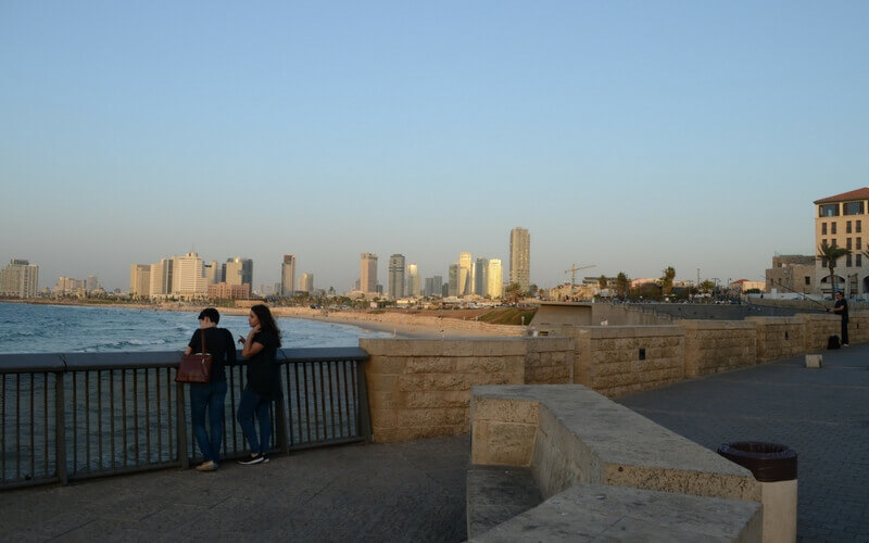 Israel, Blick auf die Skyline von Tel Aviv