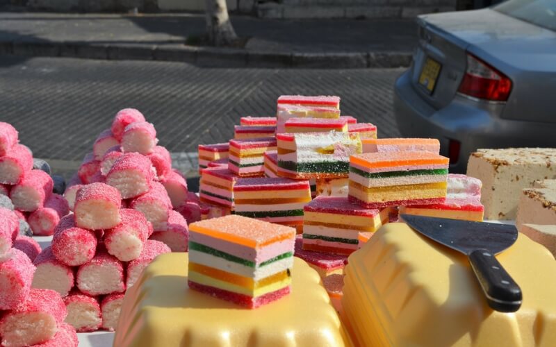 Süßigkeiten auf Israels Märkten