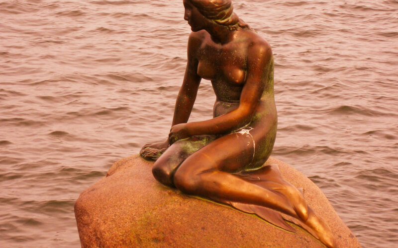 Die kleine Meerjungfrau, Kopenhagen