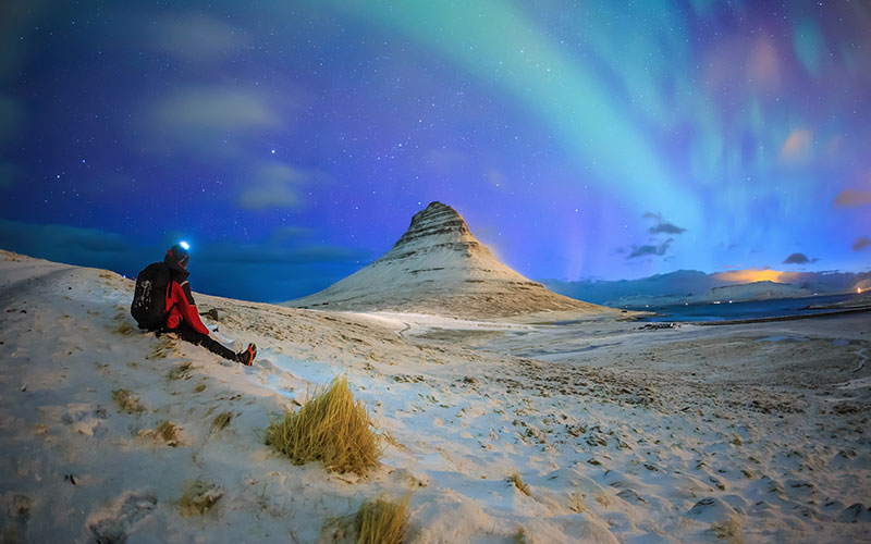 Nordlichter auf Island – Winterzauber unter tanzendem Himmel