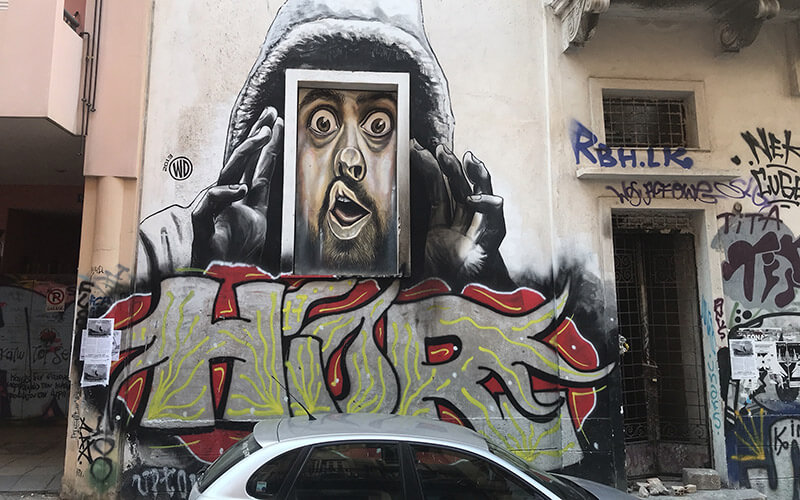 Graffiti – auch ein Teil der Street Photography