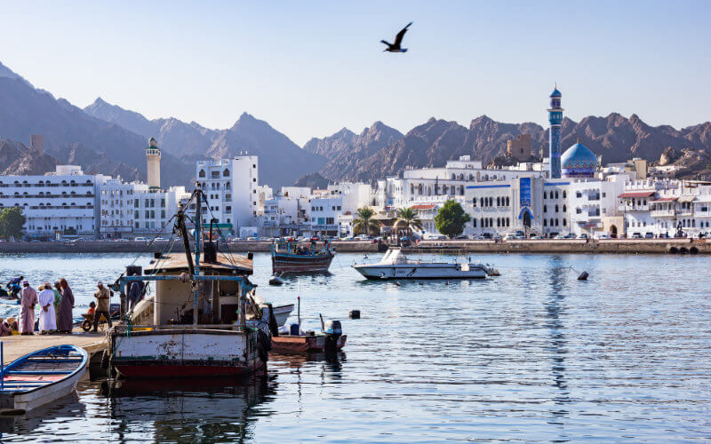 Muttrah Fischdocks - Muscat, Oman © Depositphoto - David Jallaud