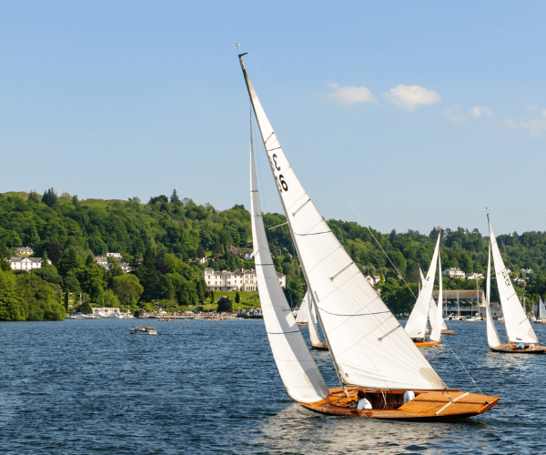 Wassersport auf dem Windermere Lake