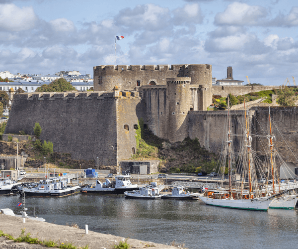 Alte Burg Brest, Frankreich